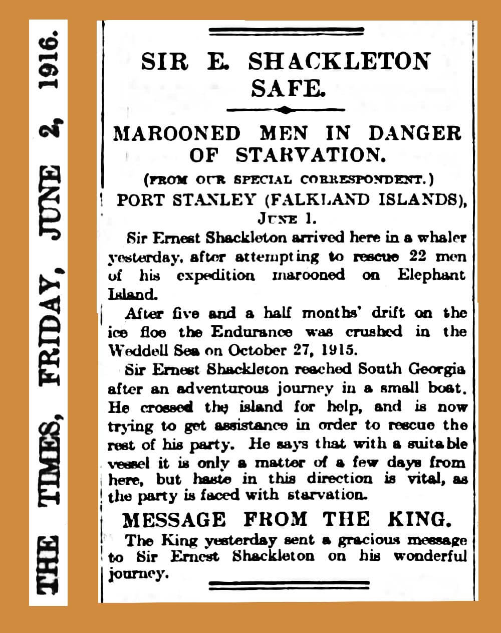Ernest Shackleton