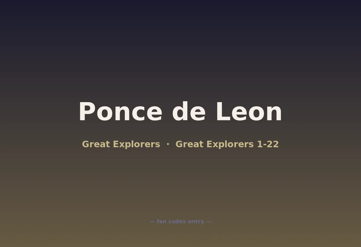 Ponce de Leon